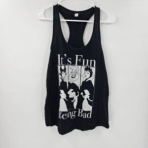 Disney tank top being bad is fun villains large black disneyland